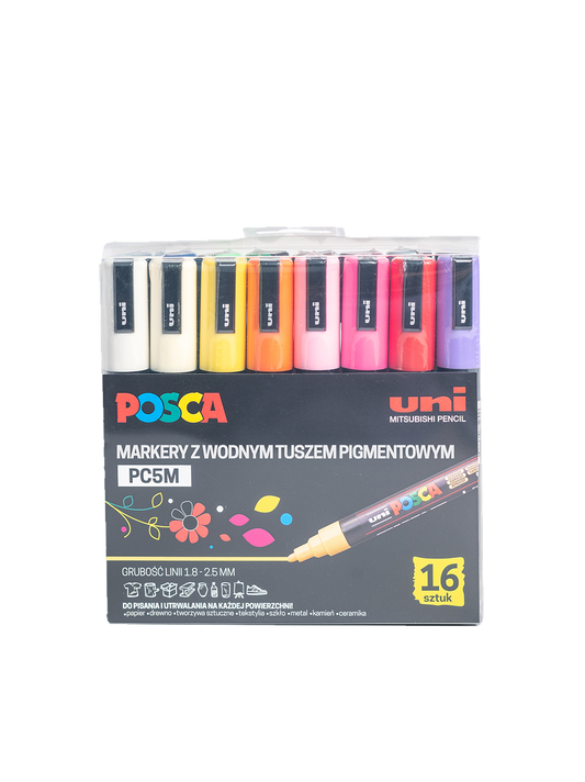 Маркери з плакатною фарбою POSCA PC5M