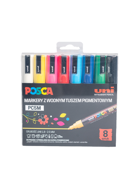 Маркери з плакатною фарбою POSCA PC5M