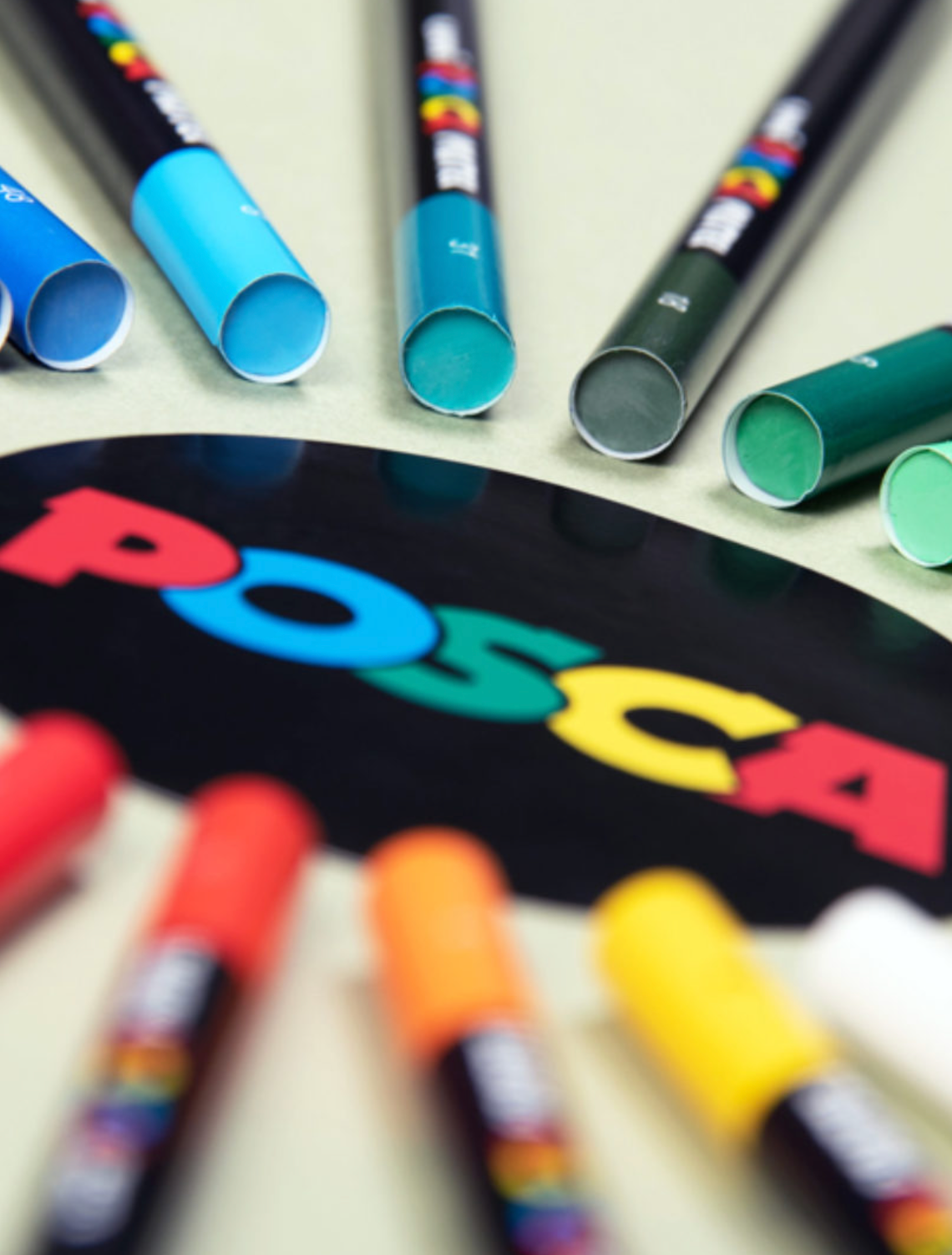 Набір пастельних олівців POSCA