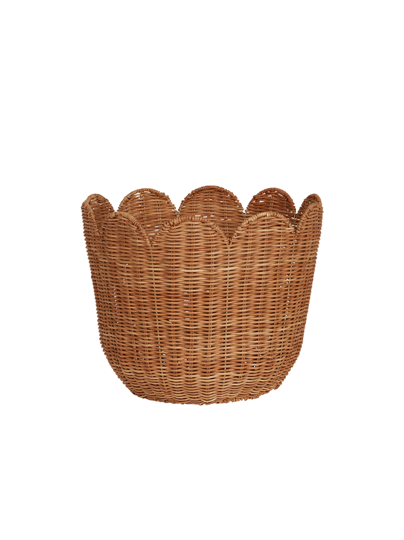 Rattanowy kosz na zabawki Tulip Basket