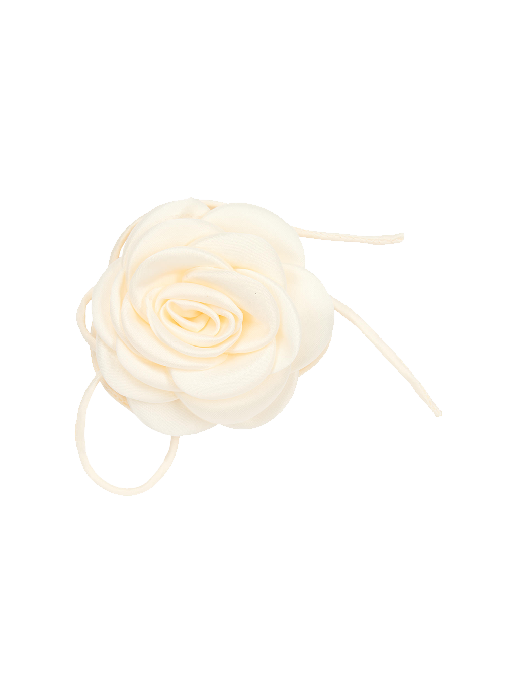 Ozdoba Satin rose string