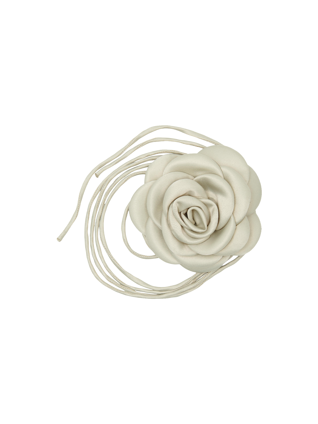 Ozdoba Satin rose string