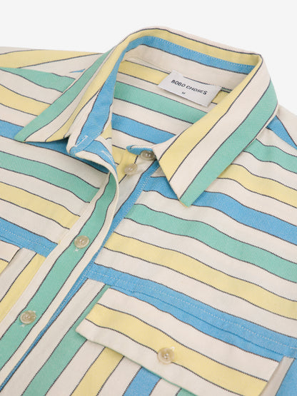 Koszula Multicolor stripes relaxed shirt Adult