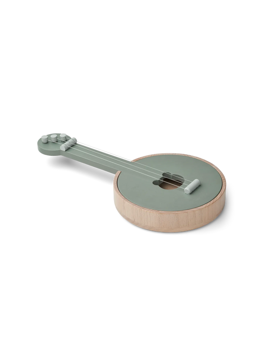 Drewniana gitara Chas Banjo