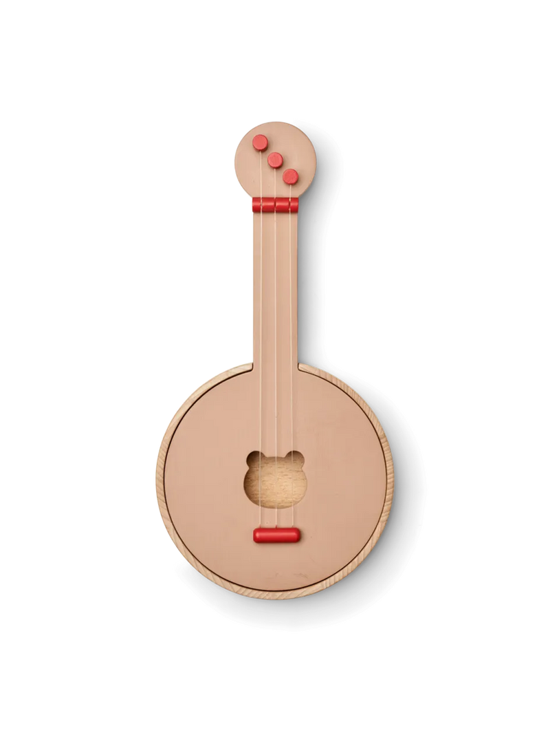 Drewniana gitara Chas Banjo