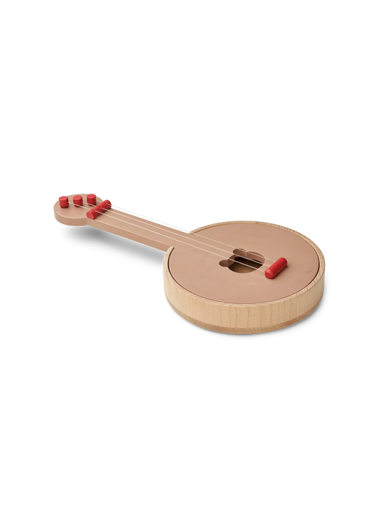 Drewniana gitara Chas Banjo