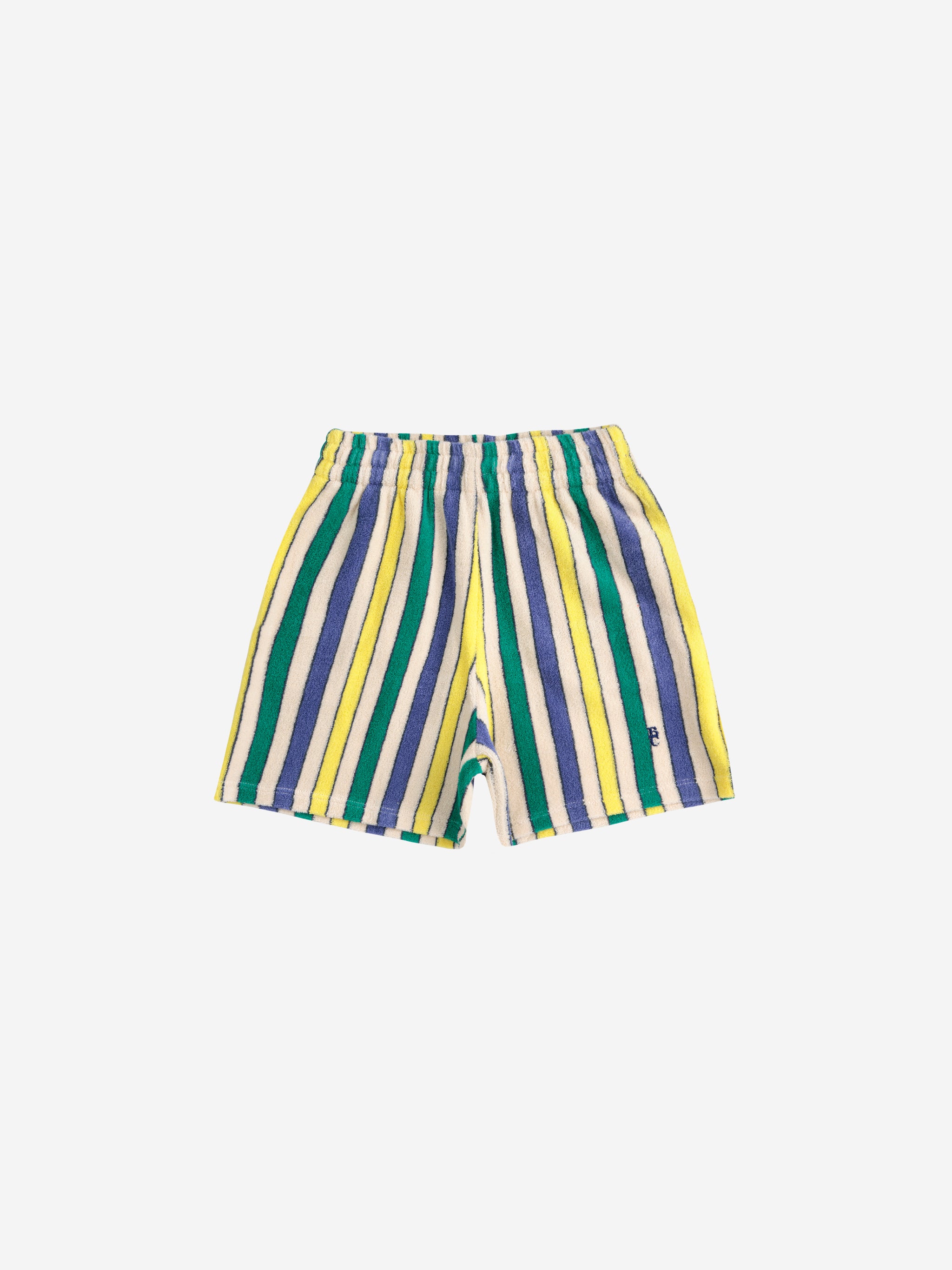 Spodenki Multicolor Stripes terry cloth bermuda shorts