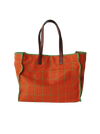 Skórzana torba Check Tote