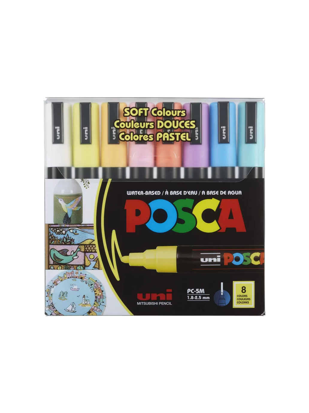 Маркери з плакатною фарбою POSCA PC5M