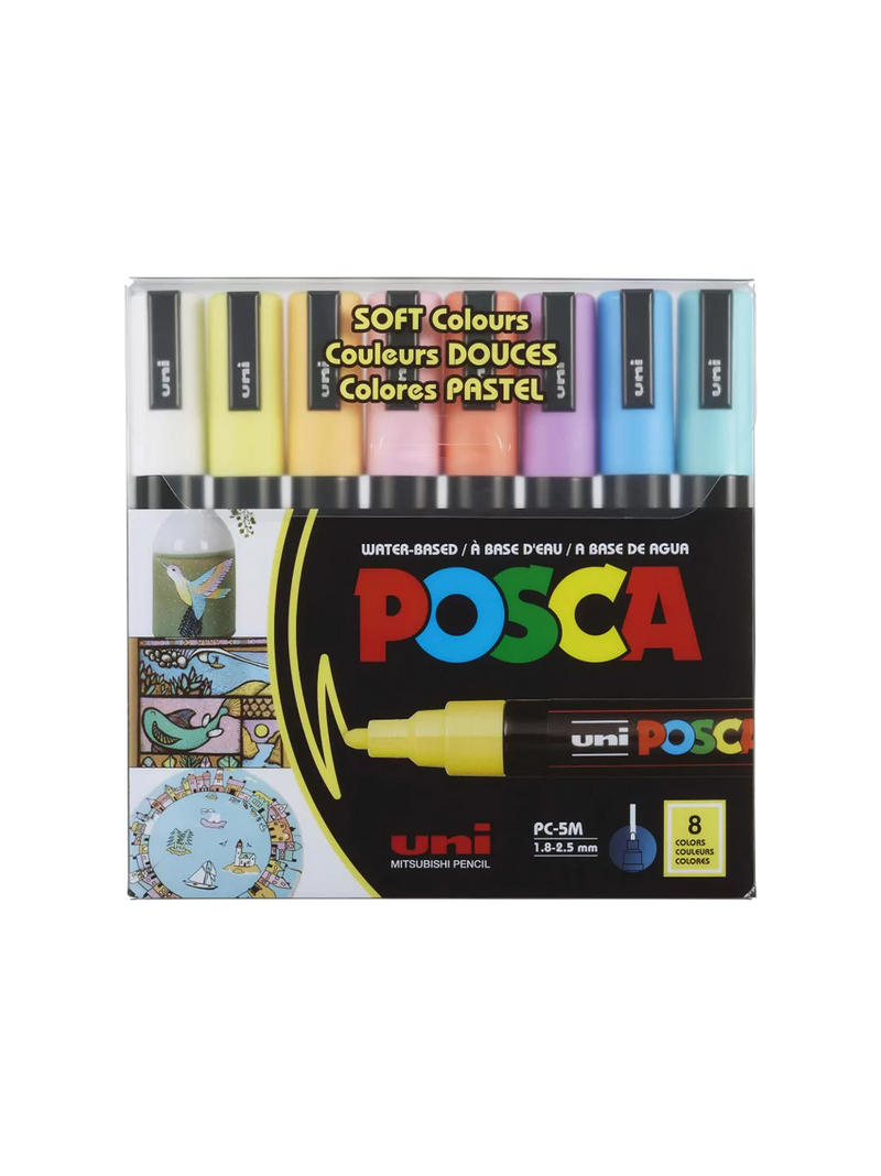 Маркери з плакатною фарбою POSCA PC5M