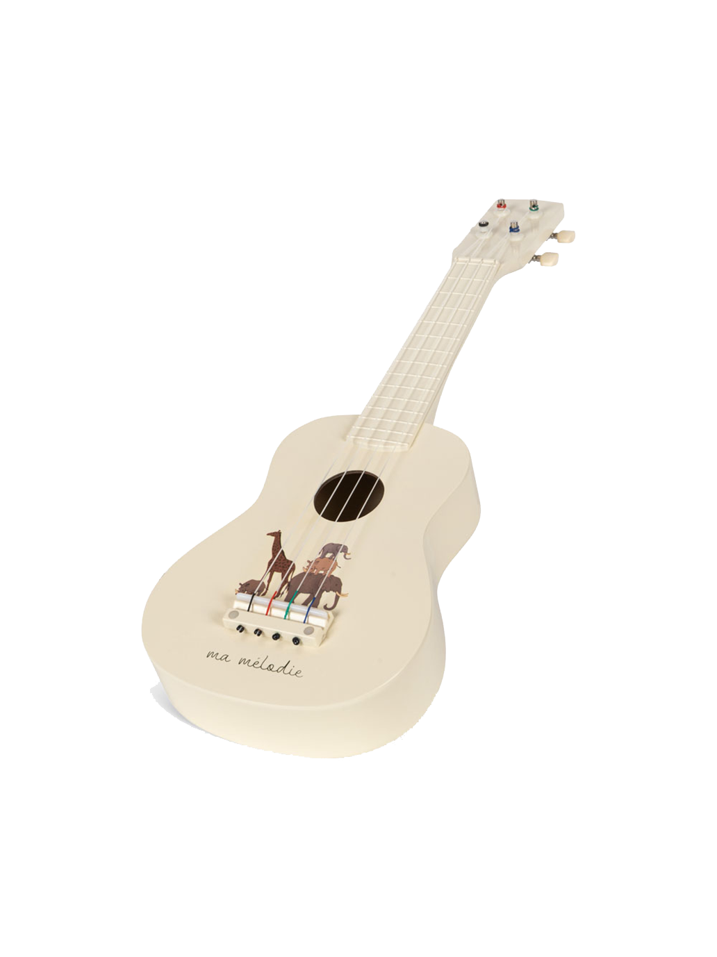 Drewniana gitara ukulele dla dzieci