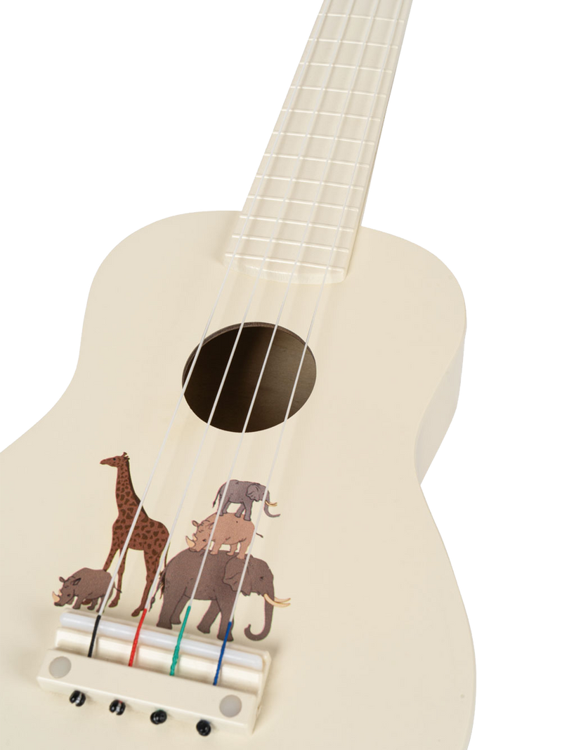 Drewniana gitara ukulele dla dzieci