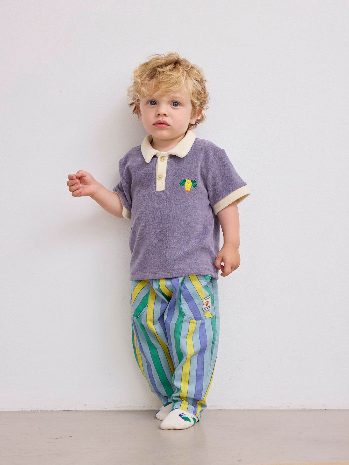 Spodnie Multicolor Stripes denim Baby