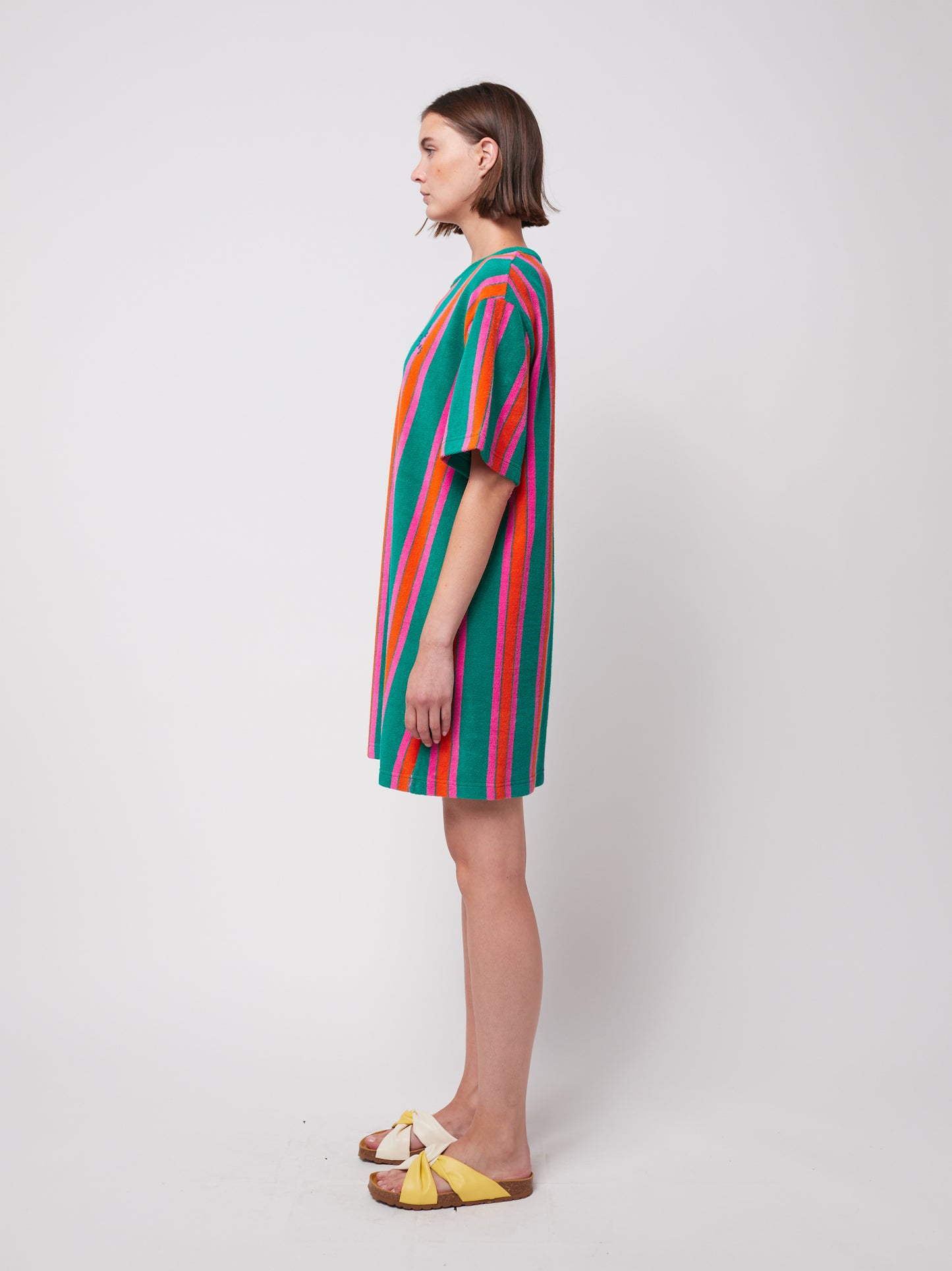 Sukienka Stripe terry short dress Adult