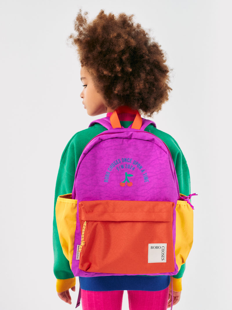 Plecak Bobo Cherry color block backpack