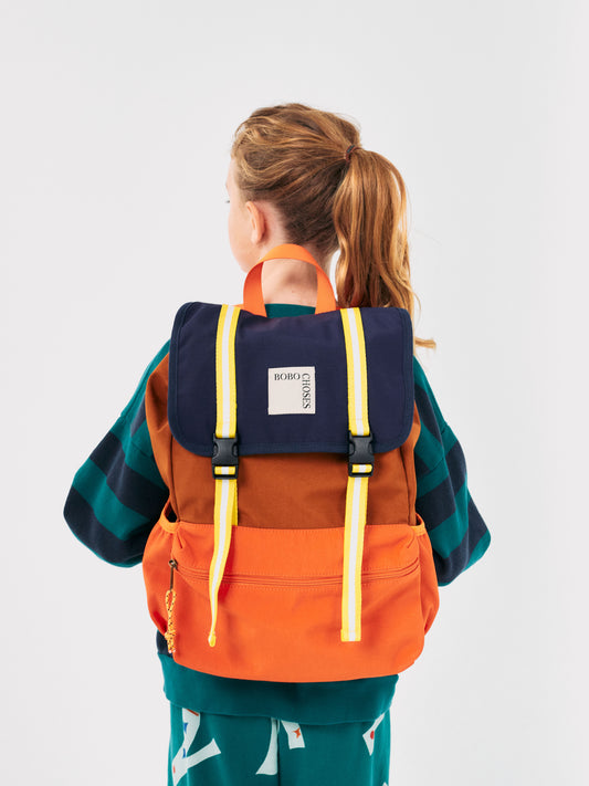 Plecak Color Block technic backpack