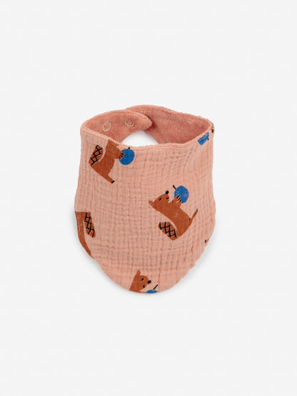 Zestaw Hungry Squirrel muslin and bib set