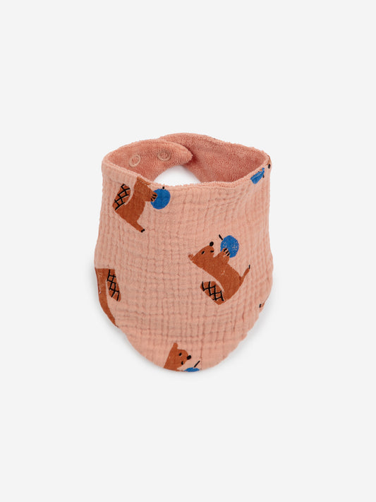 Zestaw Hungry Squirrel muslin and bib set