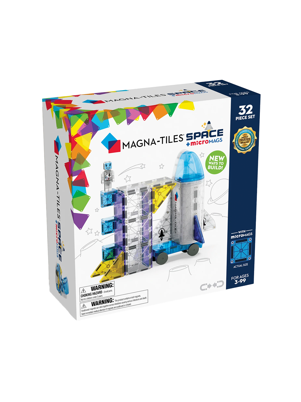 Магнітні блоки Magna Tiles Space 32 шт.