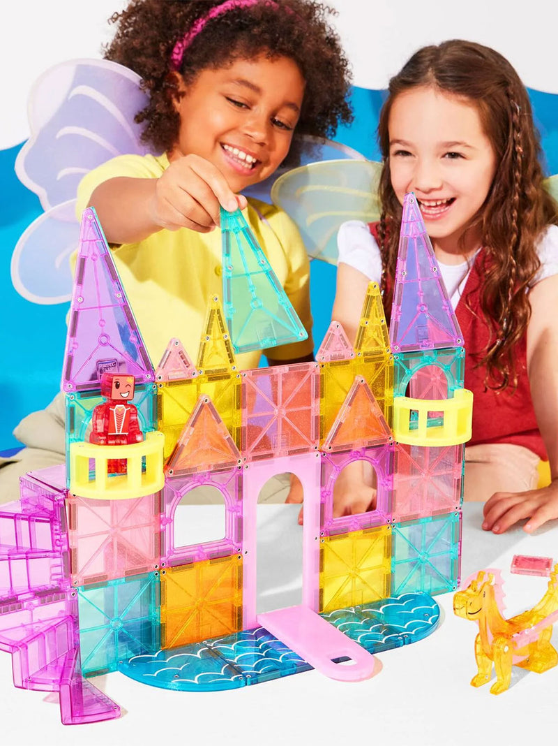 Magna Tiles Castle Deluxe магнітні блоки 48 шт.