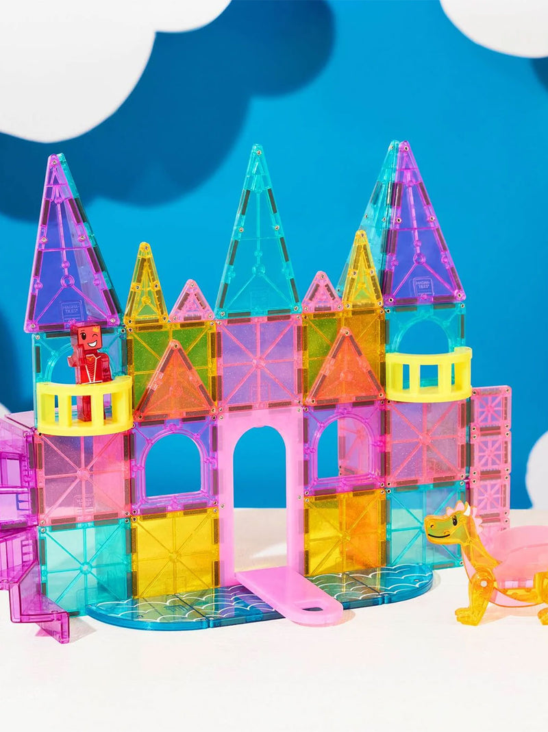 Magna Tiles Castle Deluxe магнітні блоки 48 шт.