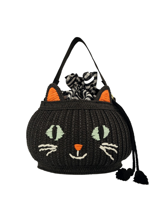 Trick Or Treat Cat Košík Bag