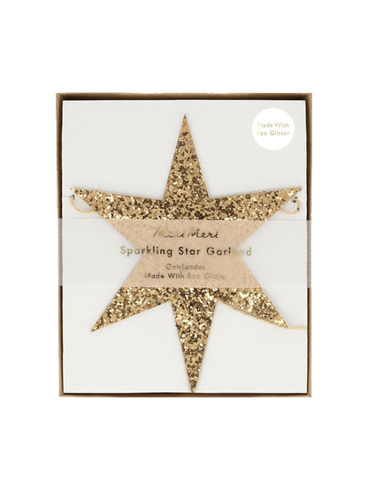 Glitter Stars Garland