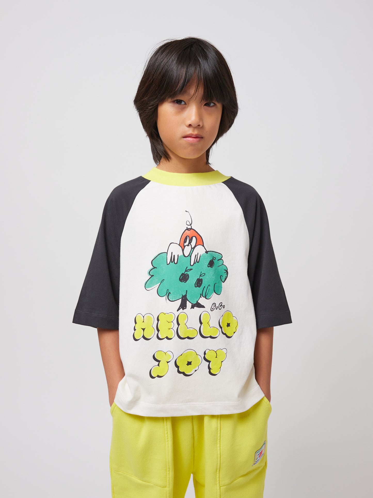 Koszulka Hello Joy ranglan sleeves T-shirt