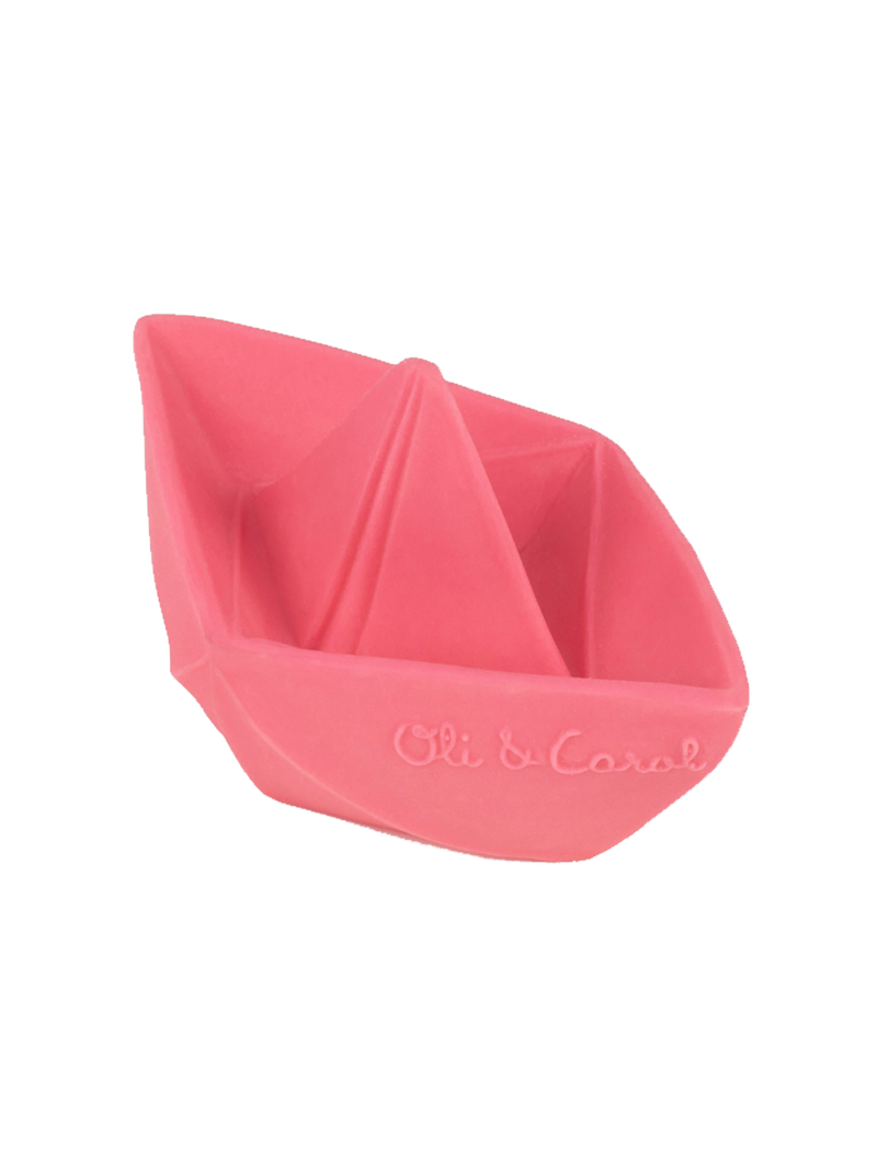 Gumová hračka do vany Origami Boat