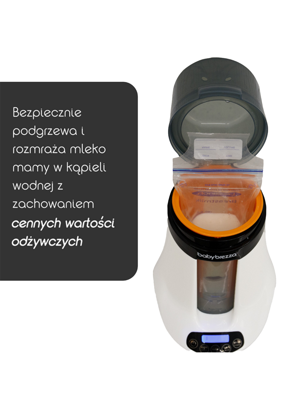 Розумний підігрівач пляшечок Safe + Smart