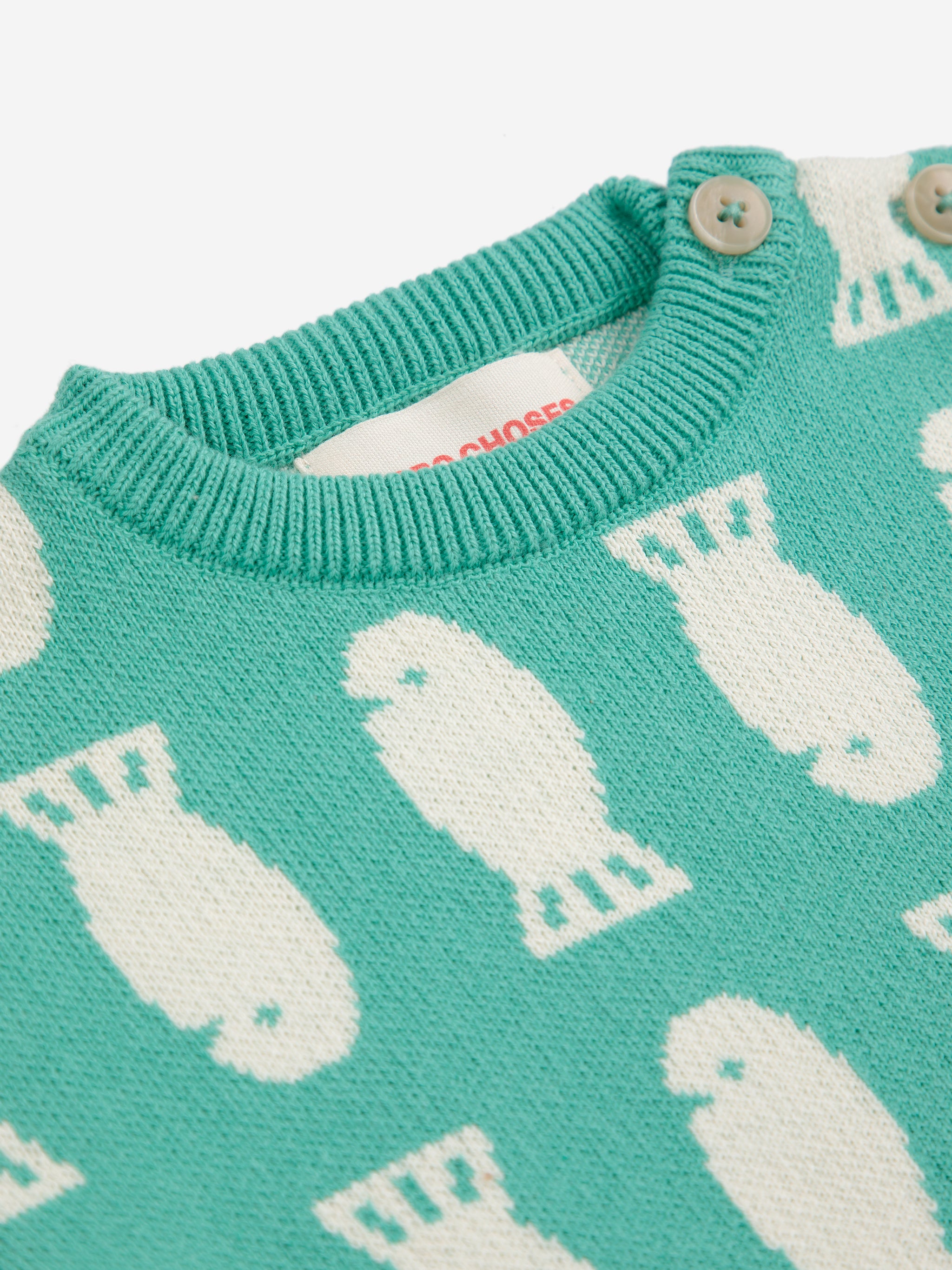 Sweter Lucky Fish jacquard jumper Baby