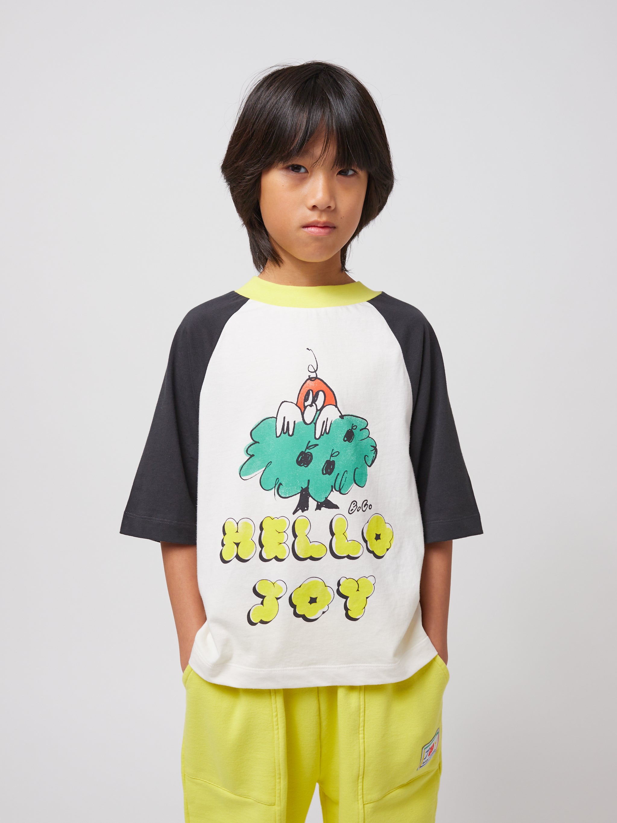 Koszulka Hello Joy ranglan sleeves T-shirt