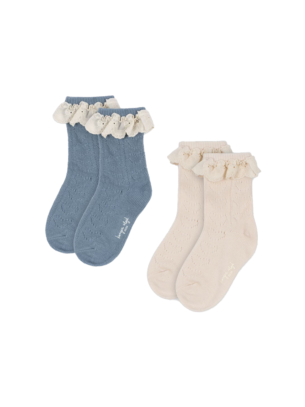 Skarpetki 2-pack Pointelle socks