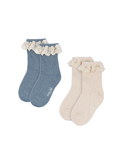 Skarpetki 2-pack Pointelle socks