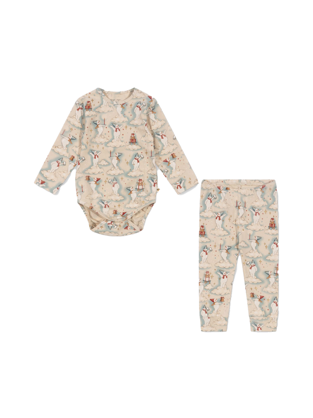 Niemowlęcy zestaw Basic body/pants set