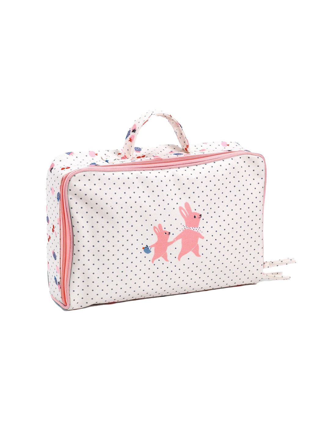 Pomea suitcase with doll