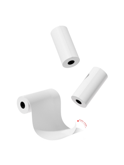 Sticky paper rolls