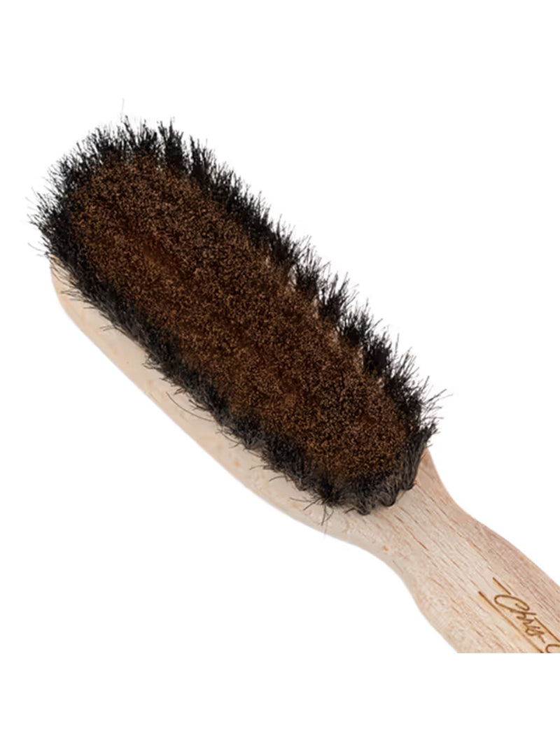 Ionic brass boar dog brush