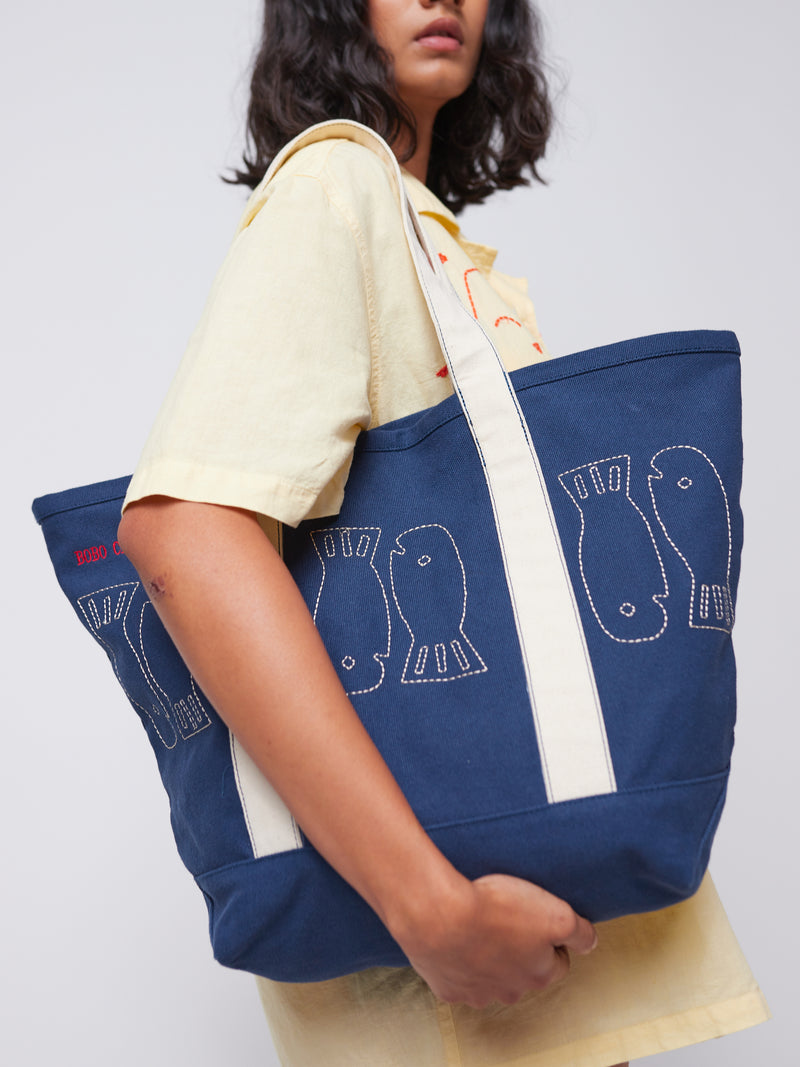 Torba Lucky Fish canvas bag