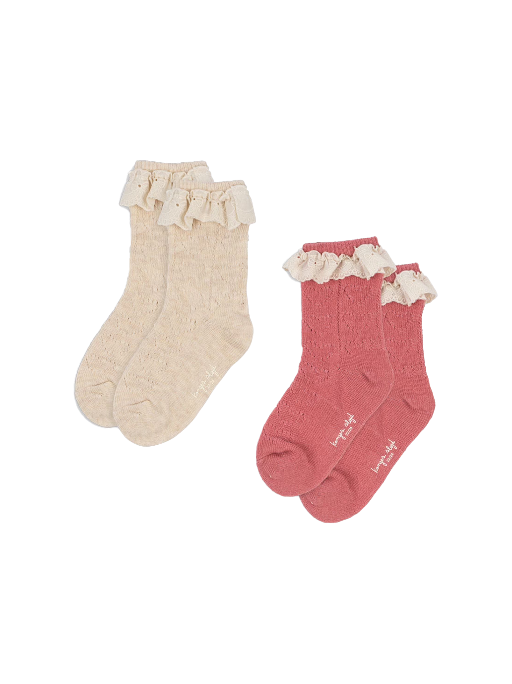 Skarpetki 2-pack Pointelle socks