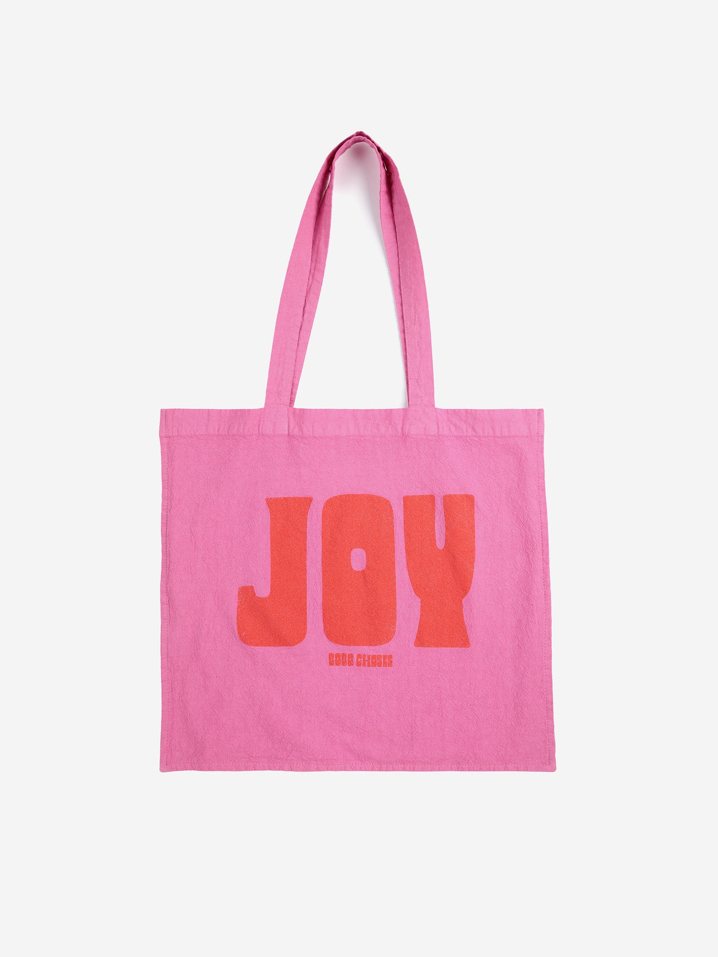 Joy pink tote bag