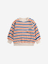 Bluza Striped terry cloth sweatshirt Baby