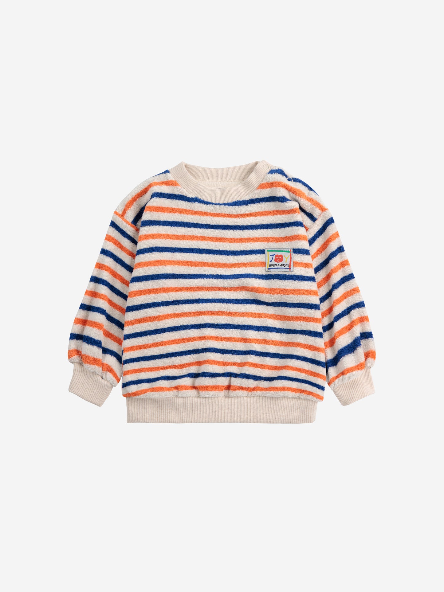 Bluza Striped terry cloth sweatshirt Baby