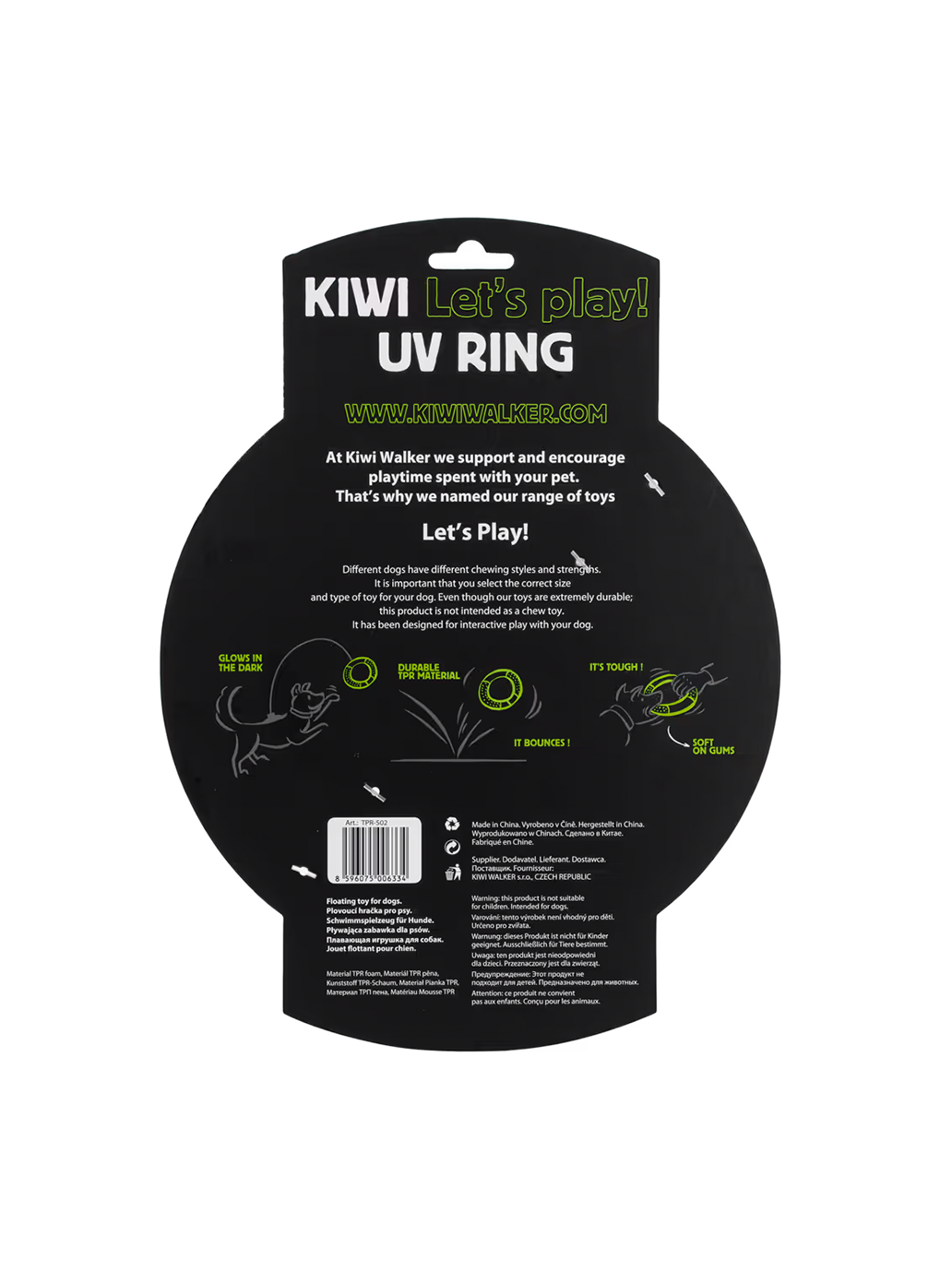 UV Ring Let&#39;s Play and Glow