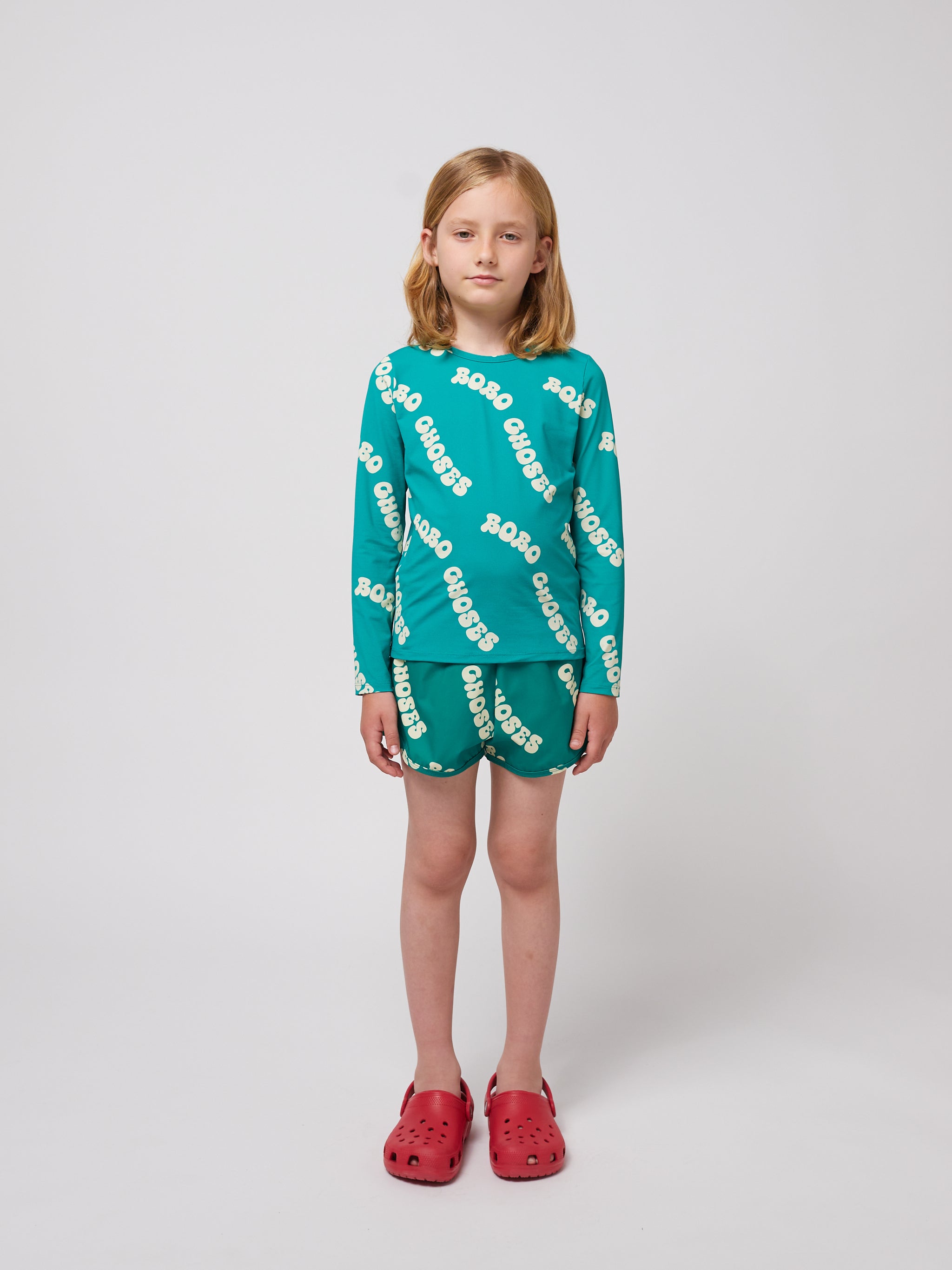 Wavy Bobo Choses all over swim trunks