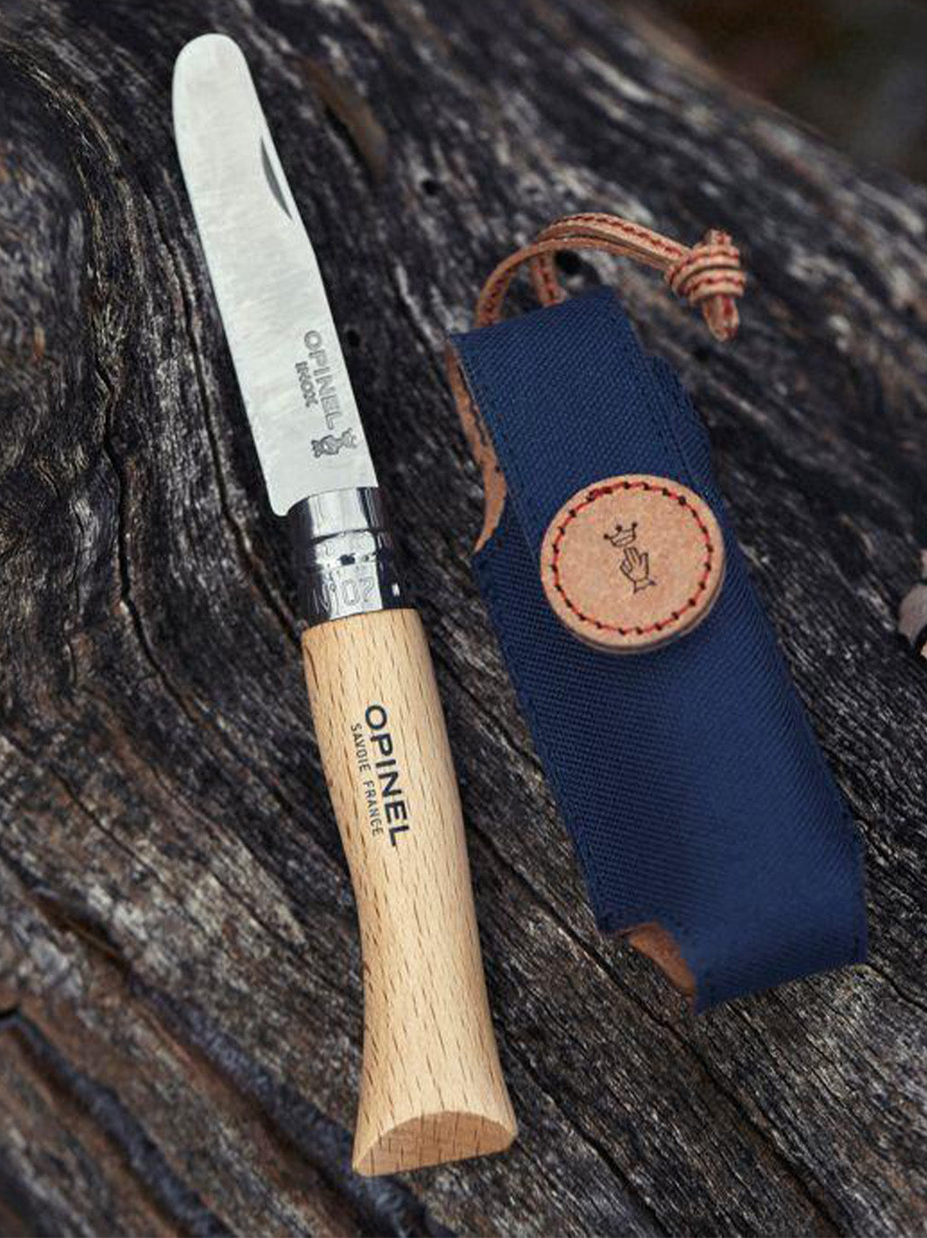 Kapesní nůž s pochvou My First Opinel