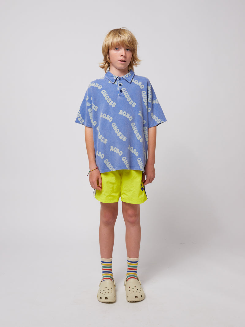 Koszulka Wavy Bobo Choses all over waffle polo shirt