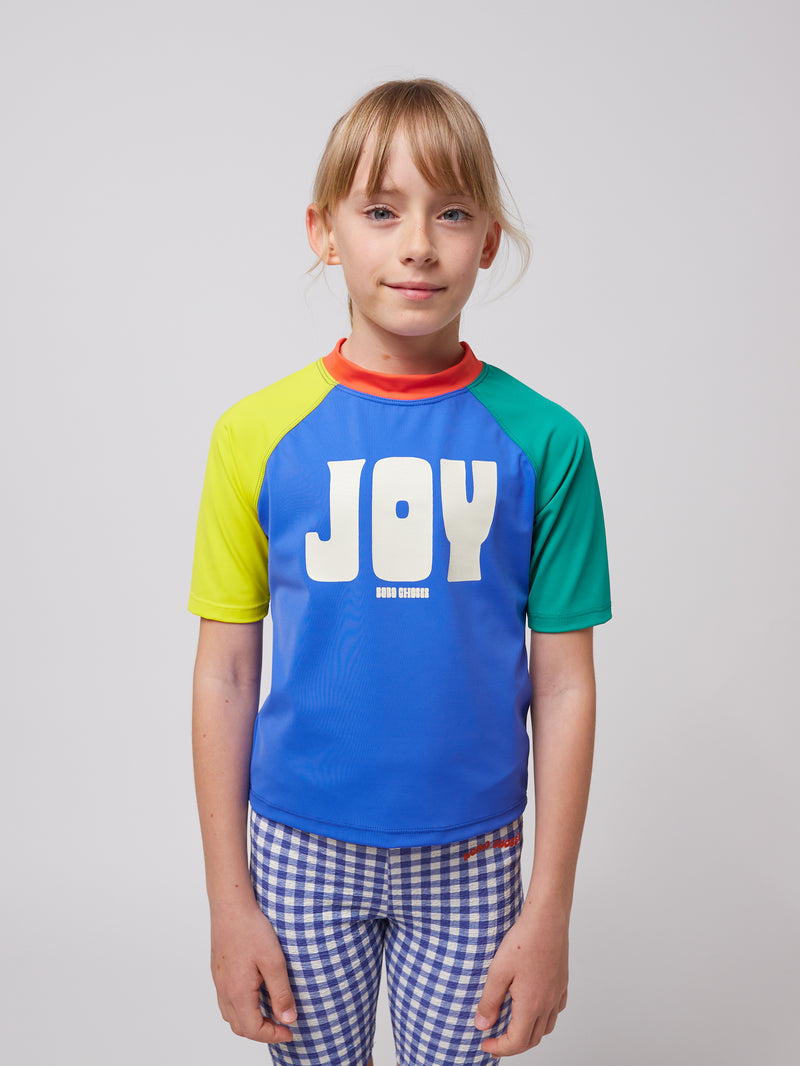 Футболка для плавання Joy color block