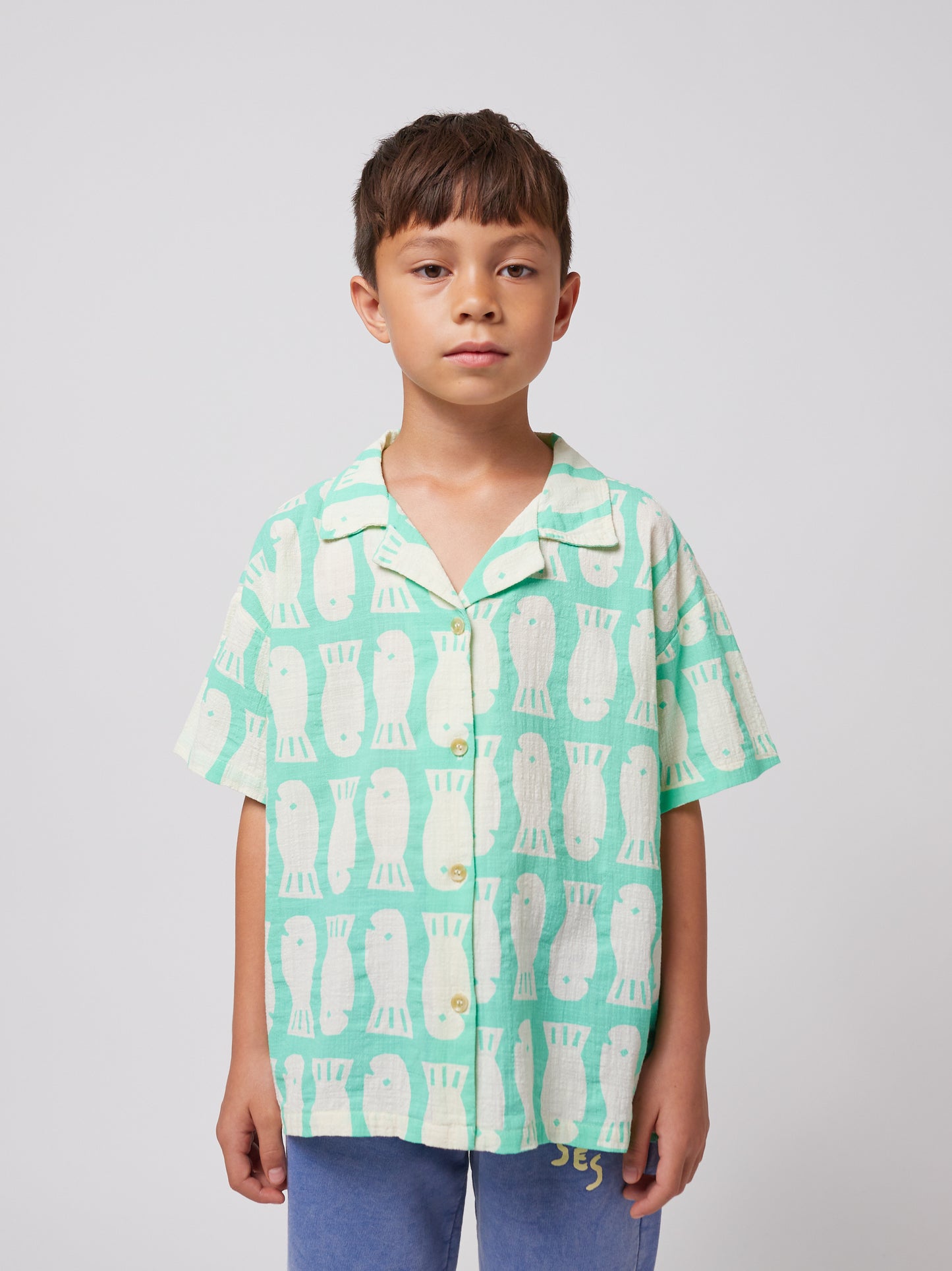 Koszulka Lucky Fish all over woven shirt