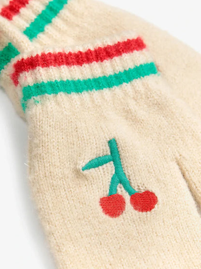 OUTLET Rękawiczki niemowlęce Baby Cherry knitted mittens